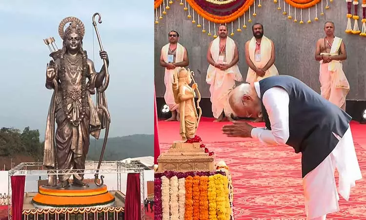 கோவாவில் 77 அடி உயர ராமர் சிலையை திறந்து வைத்தார் பிரதமர் மோடி