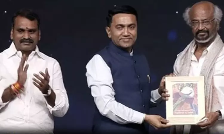 நடிகர் ரஜினிகாந்திற்கு வாழ்நாள் சாதனையாளர் விருது