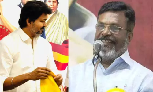 விஜய் மீது எனக்கு நல்ல மதிப்பு உண்டு.. அவர் தனித்துவமாக இயங்க வேண்டும் - திருமாவளவன்