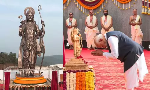 கோவாவில் 77 அடி உயர ராமர் சிலையை திறந்து வைத்தார் பிரதமர் மோடி
