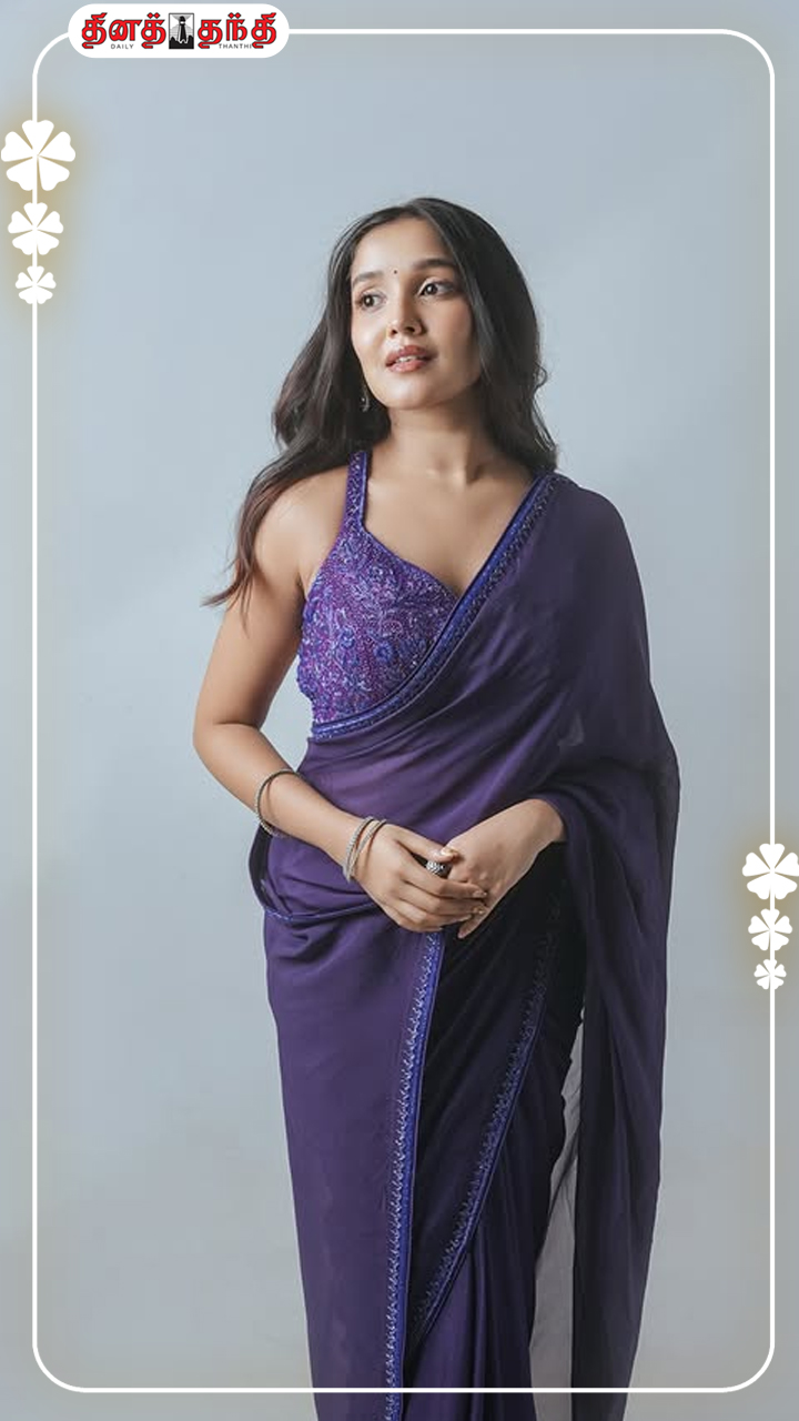 புடவையில் மனதை மயக்கும் அனிகா சுரேந்திரன்!