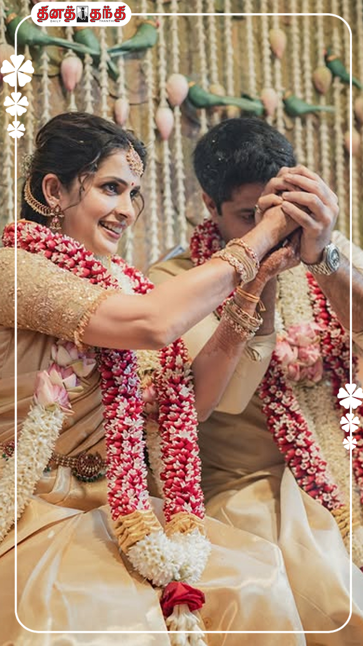 அனிருத்தா ஸ்ரீகாந்த் - நடிகை சம்யுக்தா திருமண புகைப்படங்கள்.!