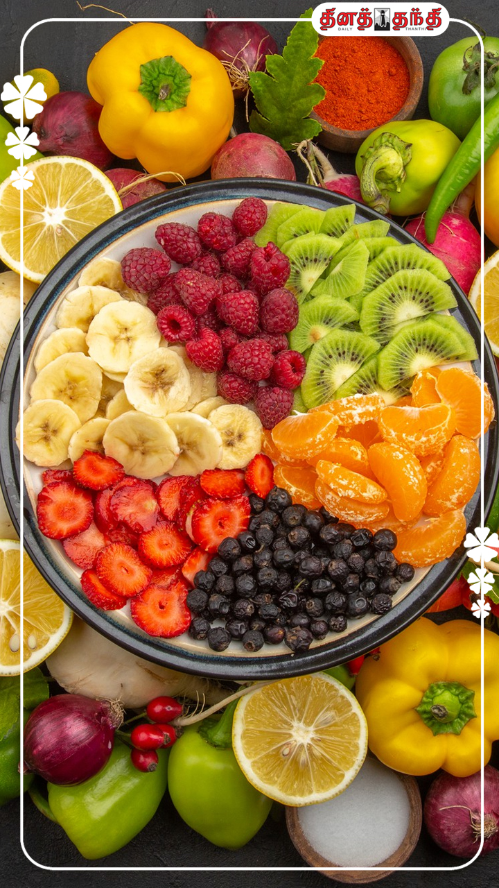 வானவில் உணவுகளின் ஆரோக்கிய நன்மைகள்!
