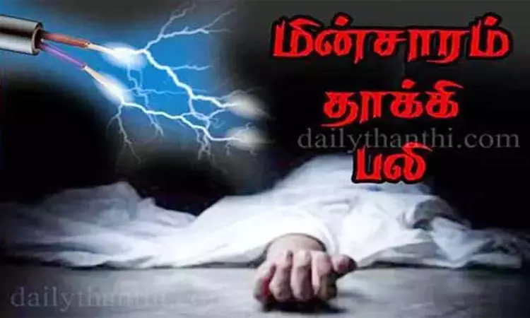 தூத்துக்குடியில் மின்சாரம் தாக்கி முதியவர் பலி