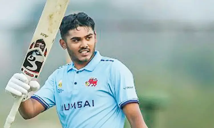 முஷ்டாக் அலி டி20 கிரிக்கெட்: ஆயுஷ் மாத்ரே சதம் ...மும்பை அணி வெற்றி முஷ்டாக் அலி டி20 கிரிக்கெட்: ஆயுஷ் மாத்ரே சதம் ...மும்பை அணி வெற்றி