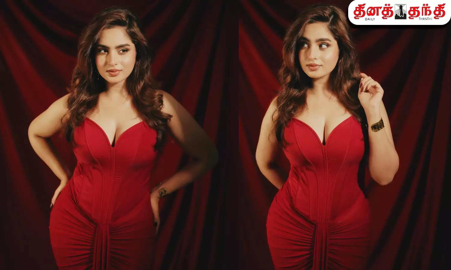 என்னை ரோஸ்ன்னு கூப்பிடுங்க... ஆயிஷா கானின் லேட்டஸ்ட் கிளிக்ஸ்!