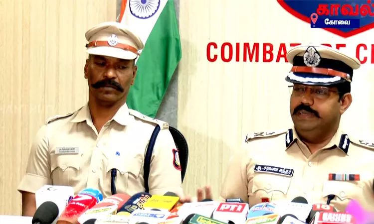 கோவை: திருட்டு வழக்கில் குற்றவாளிகள் மீது துப்பாக்கி சூடு நடத்தி கைது - மாநகர காவல் ஆணையர் பேட்டி