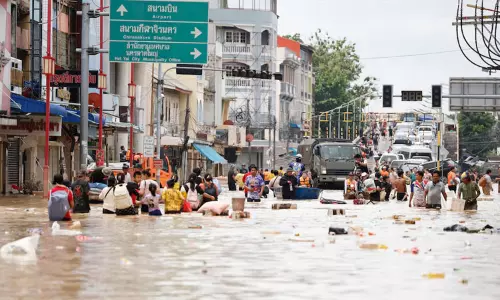 தாய்லாந்தில் கனமழை:  36 லட்சம் பேர் பாதிப்பு; 145 பேர் பலி