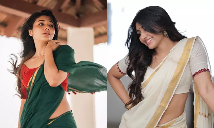 Saree made me feel complete, says Mirnaa