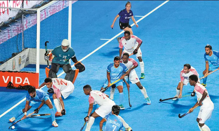 ஜூனியர் உலகக் கோப்பை ஆக்கி: இந்திய அணி 2வது வெற்றி