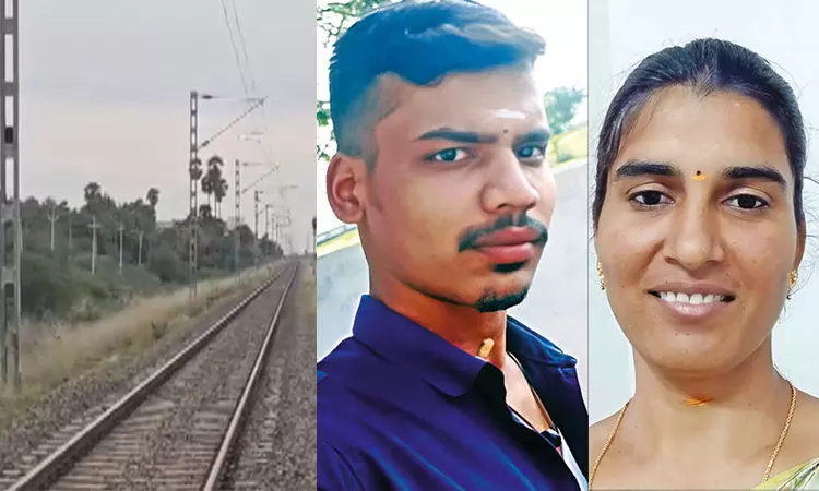 ரெயில் முன் பாய்ந்து கள்ளக்காதல் ஜோடி தற்கொலை: பரபரப்பு தகவல்