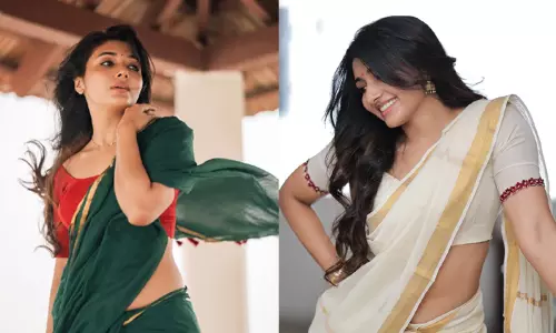 Saree made me feel complete, says Mirnaa