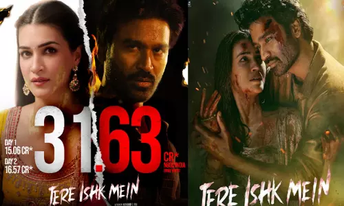 2 நாட்களில் ரூ.31 கோடி வசூலித்த தனுஷின் “தேரே இஷக் மெய்ன்”