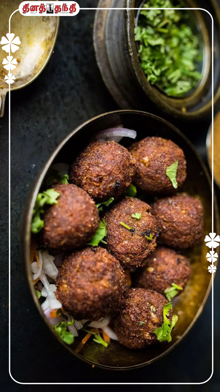 சூப்பரான ஸ்நாக்ஸ் மட்டன் கோலா உருண்டை.!!