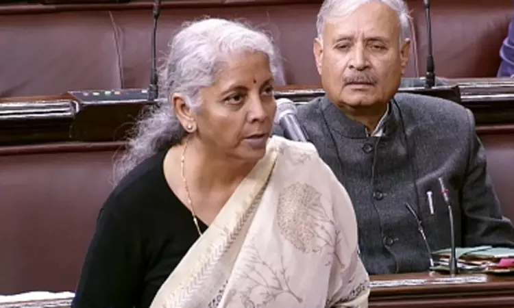 புகையிலை, பான் மசாலாவுக்கு புதிய வரி: மசோதா தாக்கல் செய்தார் நிர்மலா சீதாராமன் புகையிலை, பான் மசாலாவுக்கு புதிய வரி: மசோதா தாக்கல் செய்தார் நிர்மலா சீதாராமன்