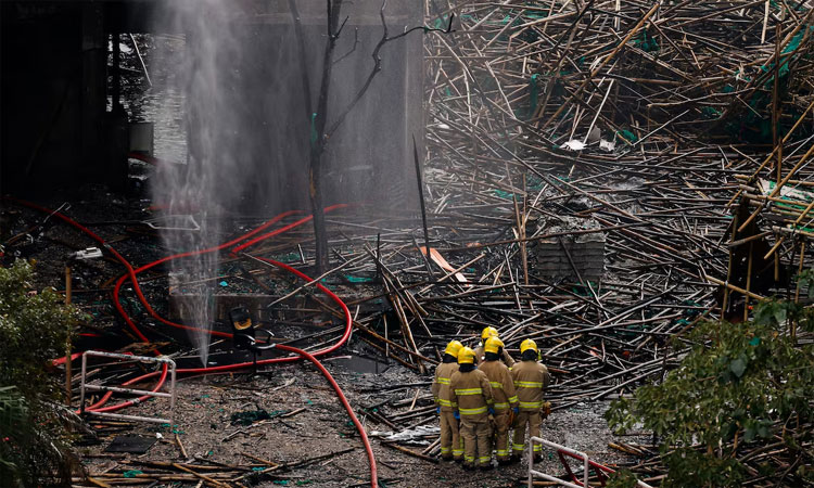 ஹாங்காங் தீ விபத்து; பலி எண்ணிக்கை 151 ஆக உயர்வு