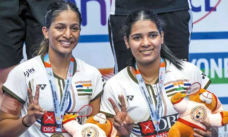 சர்வதேச பேட்மிண்டன்: இந்திய ஜோடி  சாம்பியன்