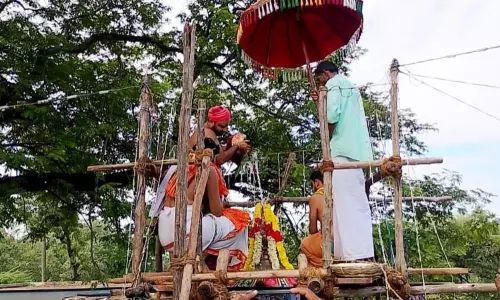 தஞ்சாவூர்:  ராமானுஜபுரம் திரௌபதி அம்மன் ஆலய கும்பாபிஷேகம்