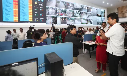 சென்னை மழை நிலவரம் குறித்து உதயநிதி ஸ்டாலின் ஆய்வு