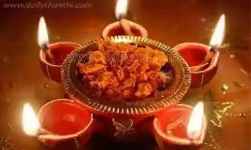 மகாவிஷ்ணுவை போற்றும் ‘பாஞ்சராத்திர தீபம்’ மகாவிஷ்ணுவை போற்றும் ‘பாஞ்சராத்திர தீபம்’