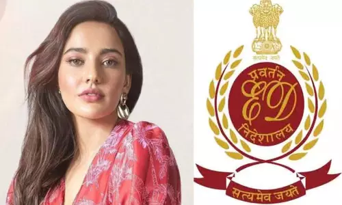 நடிகை நேஹா சர்மாவிடம் அமலாக்கத்துறை விசாரணை நடிகை நேஹா சர்மாவிடம் அமலாக்கத்துறை விசாரணை