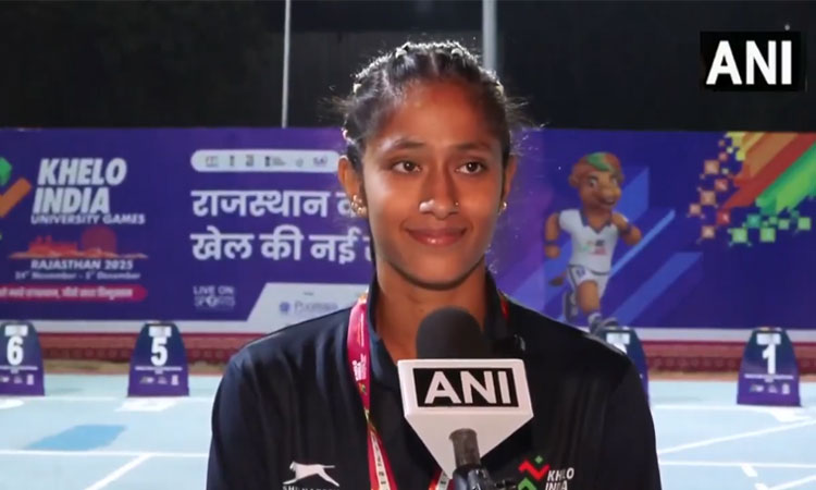 கேலோ இந்தியா பல்கலைக்கழக போட்டிகள்; காயத்துடனேயே விளையாடி தங்கம் வென்ற பூஜா சிங்