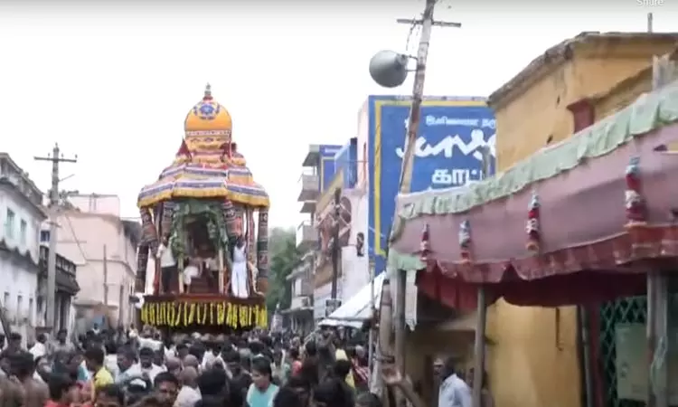 திருப்பரங்குன்றத்தில் விமரிசையாக நடைபெற்ற தேரோட்டம்