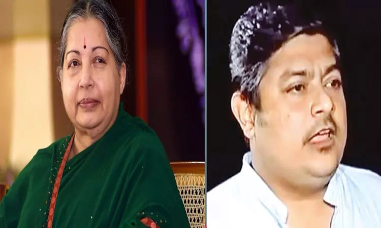 ஜெயலலிதாவின் வருமான வரி பாக்கி தொகை தொடர்பாக ஐகோர்ட்டில் ஜெ.தீபக் விளக்கம்