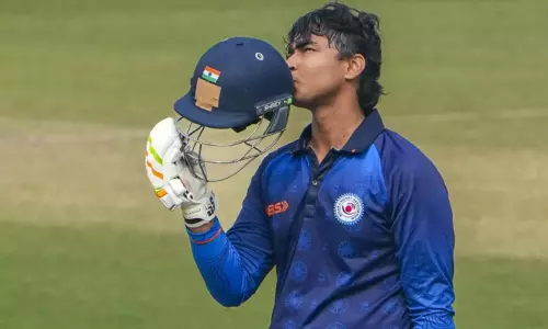 முஷ்டாக் அலி டி20 கிரிக்கெட்: சூர்யவன்ஷி புதிய சாதனை