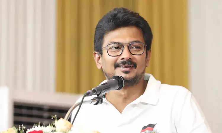 காதல் திருமணம் செய்வது கடினம்:  உதயநிதி ஸ்டாலின் கலகல பேச்சு