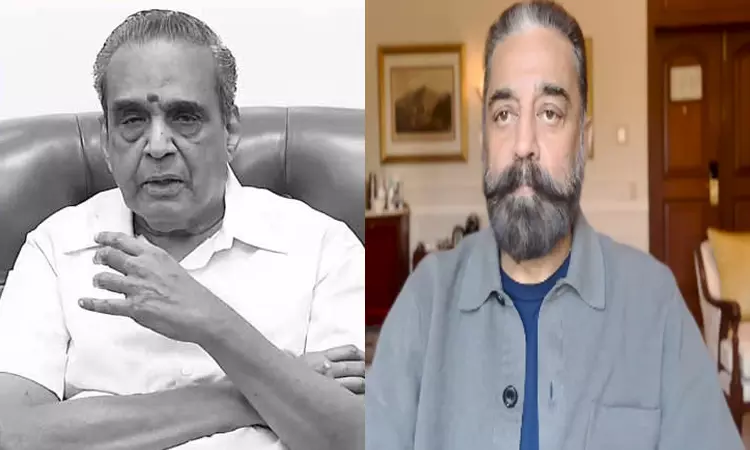 ஏவிஎம் சரவணன் மறைவுக்கு கமல் இரங்கல்