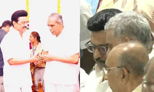 ஏவிஎம் சரவணன் மறைவு: முதல்-அமைச்சர் மு.க.ஸ்டாலின் நேரில் அஞ்சலி