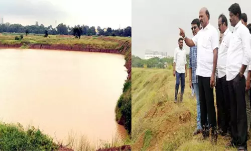 கிண்டி ரேஸ் கோர்ஸ் வளாகத்தில் புதிதாக அமைக்கப்பட்டுள்ள 4 குளங்கள் - அமைச்சர் மா.சுப்பிரமணியன் ஆய்வு கிண்டி ரேஸ் கோர்ஸ் வளாகத்தில் புதிதாக அமைக்கப்பட்டுள்ள 4 குளங்கள் - அமைச்சர் மா.சுப்பிரமணியன் ஆய்வு