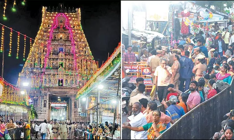 வருடத்தில் 3 நாட்கள் மட்டுமே கவசமின்றி தரிசனம் தரும் ஆதிபுரீஸ்வரர்..  ஆயிரக்கணக்கான பக்தர்கள் தரிசனம்