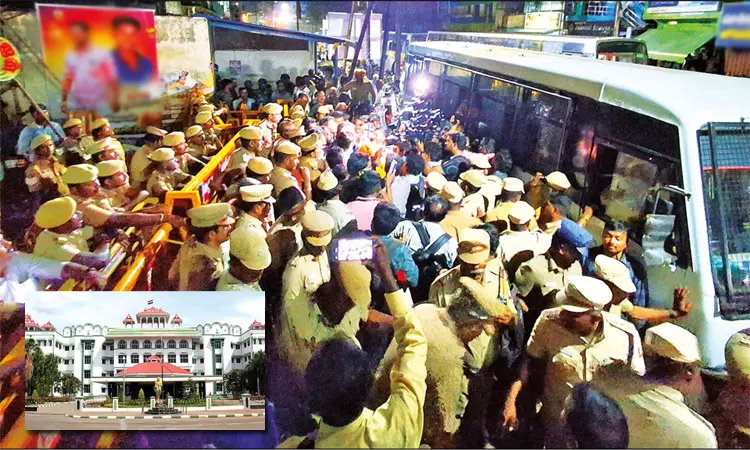 திருப்பரங்குன்றம் மலைத்தூணில் தீபம் ஏற்றும் விவகாரம்: வழக்கு விசாரணை 9-ம் தேதிக்கு ஒத்திவைப்பு திருப்பரங்குன்றம் மலைத்தூணில் தீபம் ஏற்றும் விவகாரம்: வழக்கு விசாரணை 9-ம் தேதிக்கு ஒத்திவைப்பு