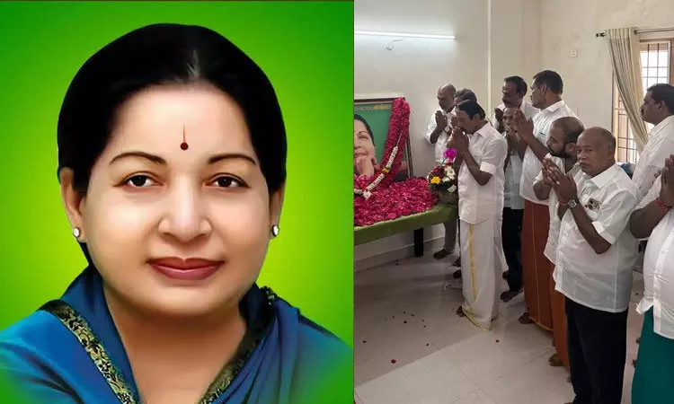 ஜெயலலிதாவின் தியாகங்களையும், பெரும் புகழையும் போற்றி வணங்குகிறேன் - செங்கோட்டையன் புகழஞ்சலி