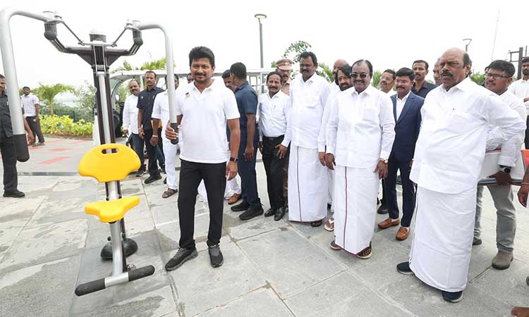 திருவண்ணாமலையில் மு.க.ஸ்டாலின் சுற்றுச் சூழல் சுற்றுலா பூங்கா - உதயநிதி ஸ்டாலின் திறந்து வைத்தார்