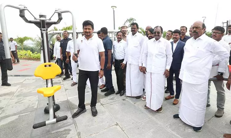 திருவண்ணாமலையில் மு.க.ஸ்டாலின் சுற்றுச் சூழல் சுற்றுலா பூங்கா - உதயநிதி ஸ்டாலின் திறந்து வைத்தார்