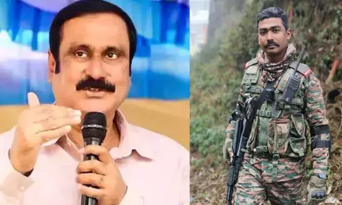 காஷ்மீரில் பயங்கரவாதிகளுடனான சண்டையில் தமிழக வீரர் சக்திவேல் வீர மரணம்:  அன்புமணி வீர வணக்கம்