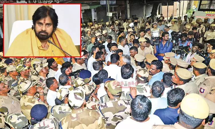 இந்துக்களிடம் எப்படி வேண்டுமானாலும் நடந்துகொள்ளலாம் என்ற எண்ணம்...பவன் கல்யாண் ஆவேசம்