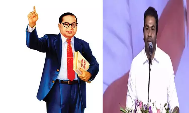 அம்பேத்கர் புகழைப் போற்றுவோம்; அவர் கொள்கை பாதையில் பயணிப்போம்: ஆதவ் அர்ஜுனா