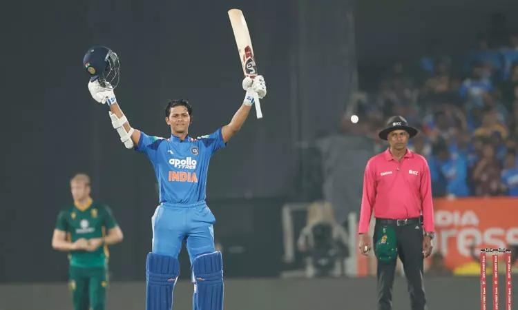 ஜெய்ஸ்வால் அபார சதம்.. தென் ஆப்பிரிக்காவை வீழ்த்தி தொடரை கைப்பற்றிய இந்தியா ஜெய்ஸ்வால் அபார சதம்.. தென் ஆப்பிரிக்காவை வீழ்த்தி தொடரை கைப்பற்றிய இந்தியா