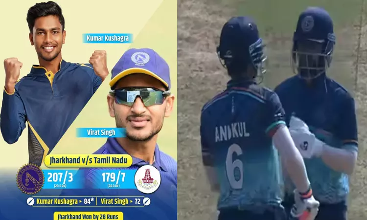 முஷ்டாக் அலி 20 ஓவர் கிரிக்கெட்: ஜார்கண்ட் அணியிடம் தமிழகம் தோல்வி முஷ்டாக் அலி 20 ஓவர் கிரிக்கெட்: ஜார்கண்ட் அணியிடம் தமிழகம் தோல்வி