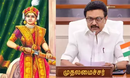 மதுரையில் புதிய மேம்பாலத்திற்கு வீரமங்கை வேலுநாச்சியார் பெயர் சூட்டப்படும்: மு.க.ஸ்டாலின் அறிவிப்பு