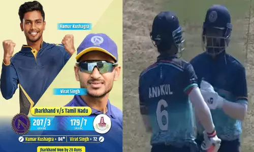 முஷ்டாக் அலி 20 ஓவர் கிரிக்கெட்: ஜார்கண்ட் அணியிடம் தமிழகம் தோல்வி