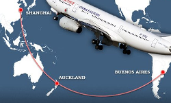 உலகின் மிக நீளமான விமானப் பயணம் உலகின் மிக நீளமான விமானப் பயணம்