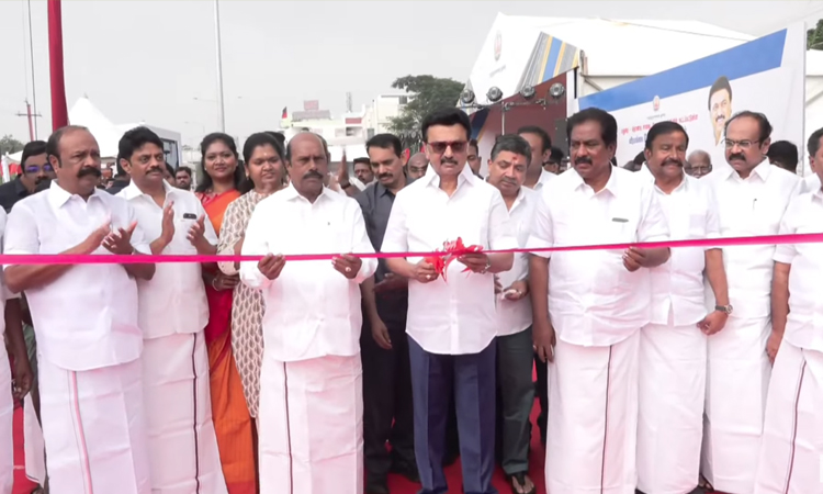 ரூ.150.28 கோடி செலவில் வீரமங்கை வேலுநாச்சியார் மேம்பாலம்: முதல்-அமைச்சர் மு.க.ஸ்டாலின் திறந்து வைத்தார்