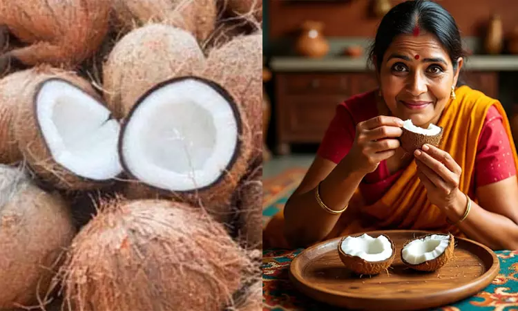 வெறும் வயிற்றில் தேங்காய் சாப்பிடுவதால் கிடைக்கும் நன்மைகள் வெறும் வயிற்றில் தேங்காய் சாப்பிடுவதால் கிடைக்கும் நன்மைகள்