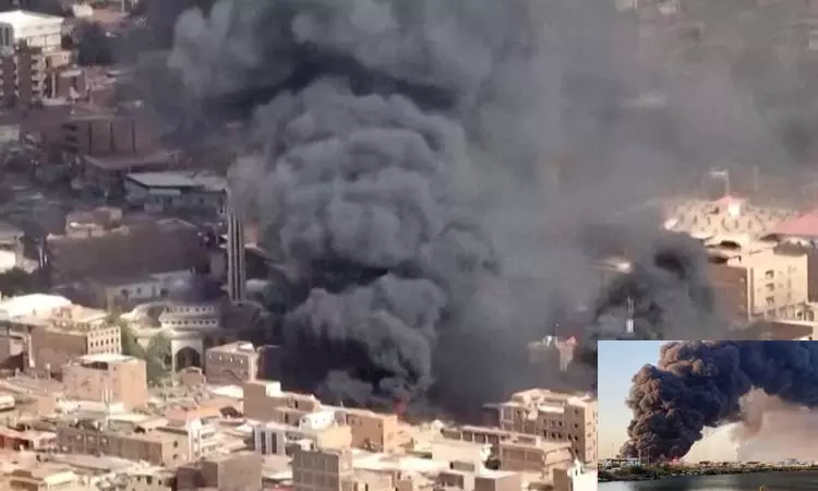 சூடானில் டிரோன் தாக்குதல்; பள்ளிக்குழந்தைகள் உள்பட 116 பேர் பலி சூடானில் டிரோன் தாக்குதல்; பள்ளிக்குழந்தைகள் உள்பட 116 பேர் பலி