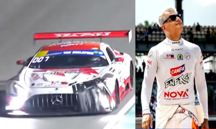 மலேசிய கார் பந்தயம் - 4வது இடம் பிடித்த அஜித் அணி